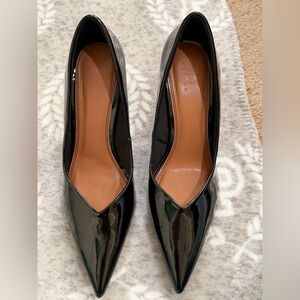 Black Patent Leather Women's Shoes